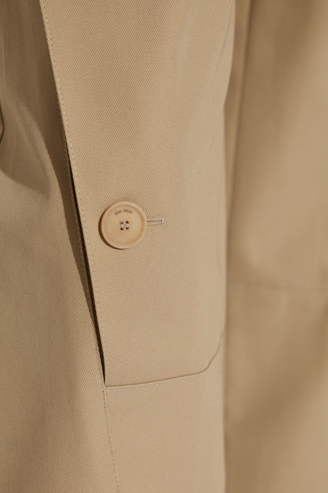 パンツ MAX MARA IVORY COTTON DUOMO PANT Max Mara 